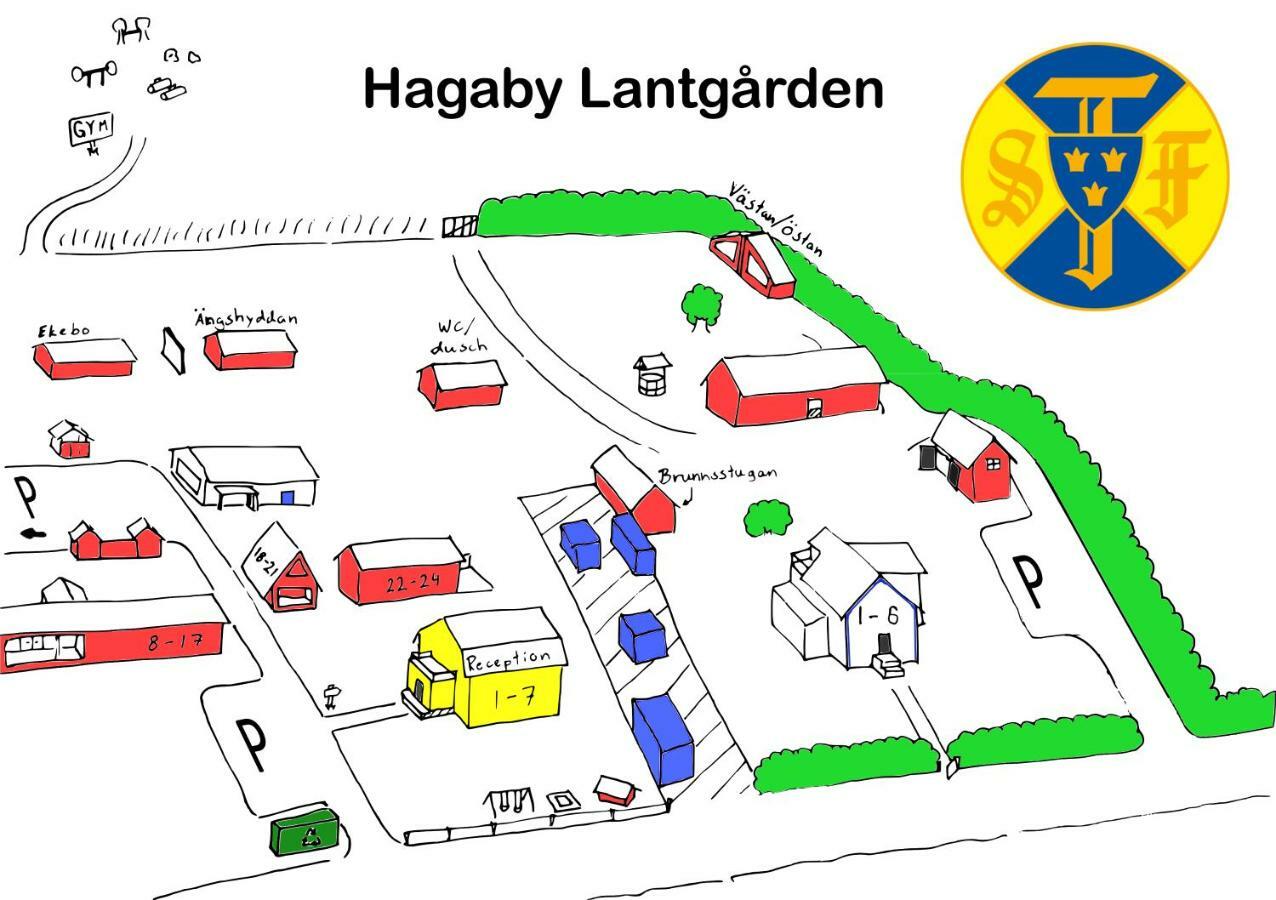 Stf Hagaby/Lantgarden Hostel Löttorp Zewnętrze zdjęcie